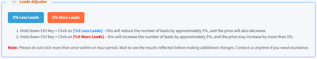 THM Lead Funnel Adjuster
